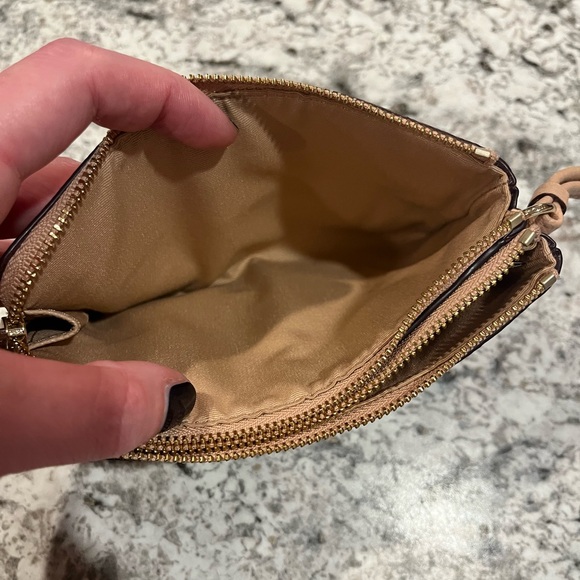 Coach Beige Wristlet with Hangtag and Strap - Picture 7 of 13